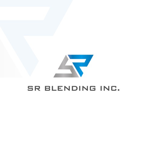 Logo for SR Blending Inc. Design by Gary T.
