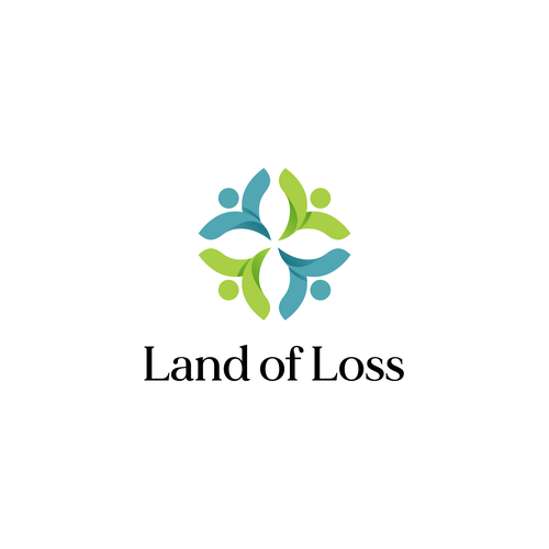 Land Of Loss Grief Circle for Farthers  logo Design by -[ WizArt ]-