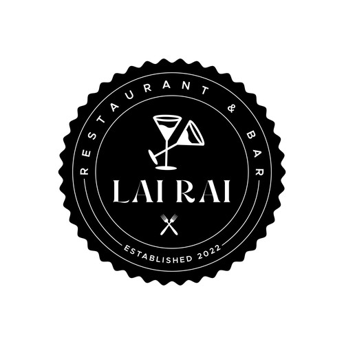 Design an approachable logo for a Vietnamese American fusion restaurant and bar - Lai Rai Design by Hassan Murtaza Jatoi