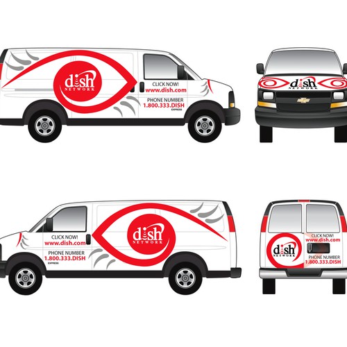 Diseño de V&S 002 ~ REDESIGN THE DISH NETWORK INSTALLATION FLEET de SkakSter