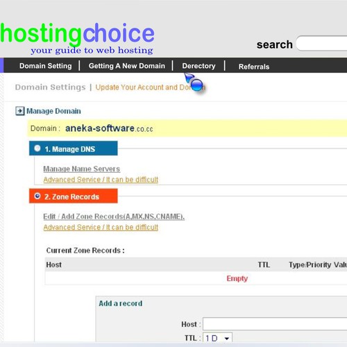 Redesign WebHostingChoice.com Design by oq_oq