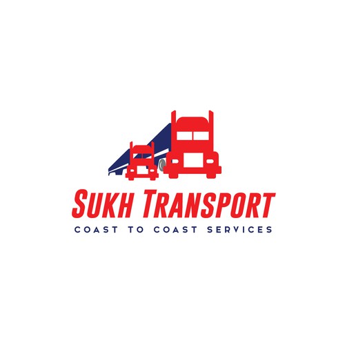 Sukh Transport Logo - Guaranteed Prize! Design by Kevalthacker