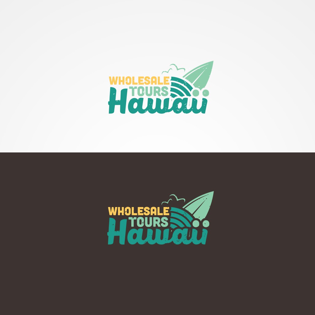 Aloha logo with the title 'Company that does tours in Hawaii'