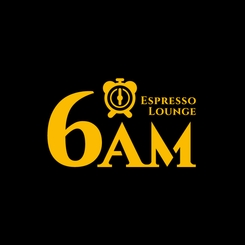 Design an enticing logo for 6 A.M. Espresso Lounge Design by Orange_