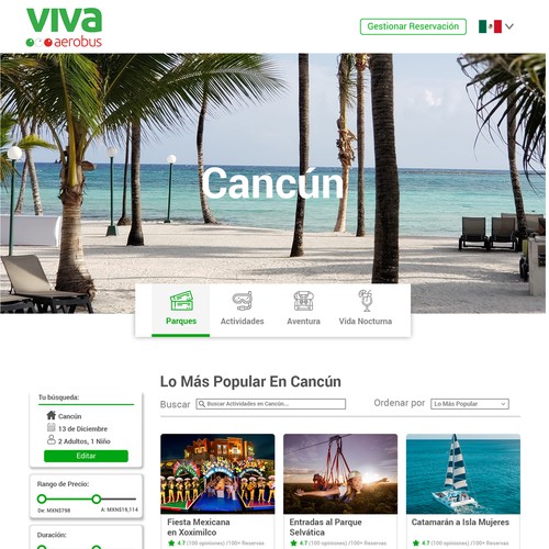 Airline website tour section Design by DiegoSDesing