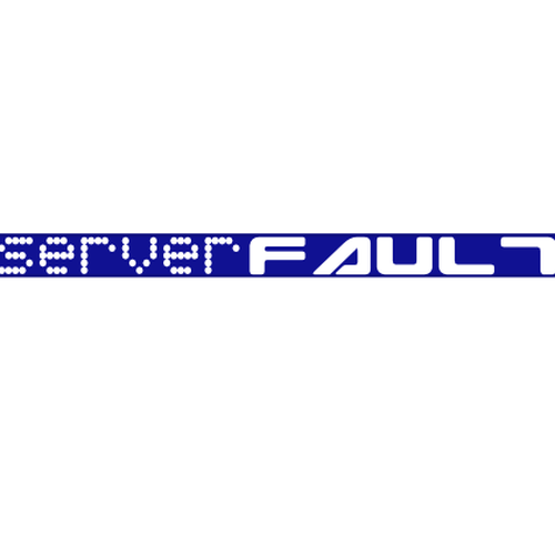 logo for serverfault.com Design por design_sj