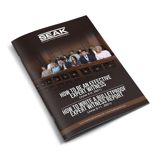 June '21 Zoom Courses brochure design