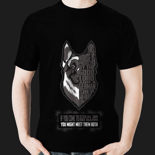 German shepherd tee shirts hotsell