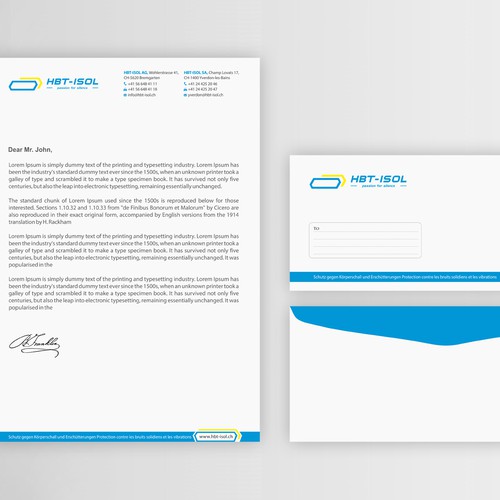 Implement the new logo on all our business papers Design von Dipenshah