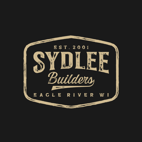 We need a strong powerful vintage, hipster logo for a construction Co. in Eagle River WI Design réalisé par Pokrov