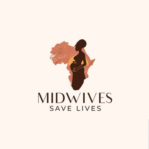 "Elegant Logo Design for Nonprofit Serving Mothers & Midwives in Africa" winning Product label