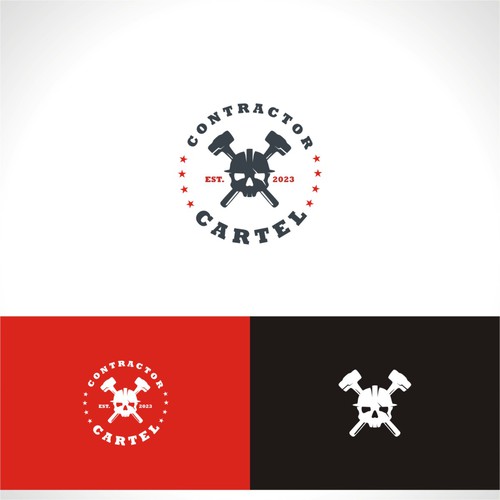 Manly LOGO for the Contractor Cartel Design réalisé par MAhi2014