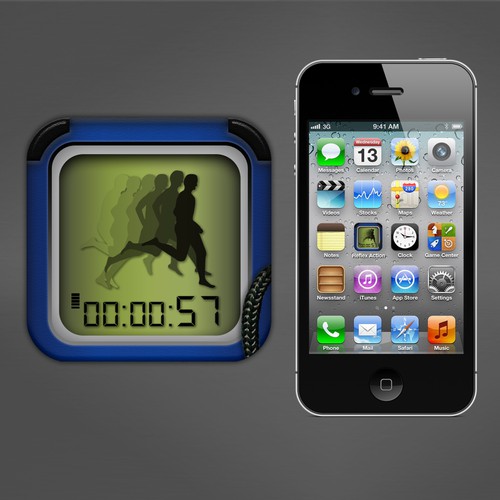 Create an iPhone app icon Design by Fenhrir