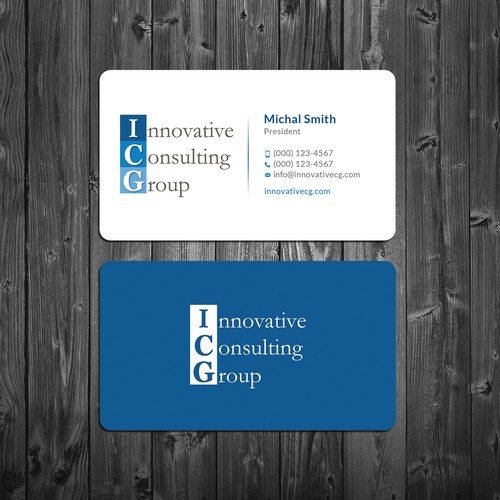 Design di ICG Business Cards di Roni_