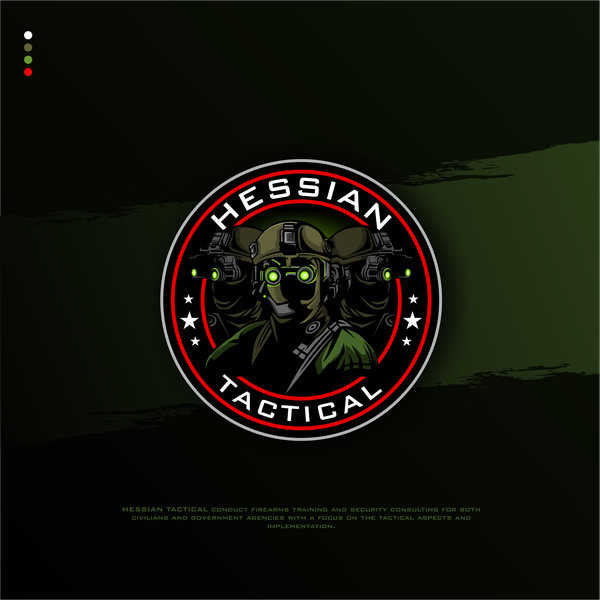 Design by Lady Boss titled "Hessian Tactical"