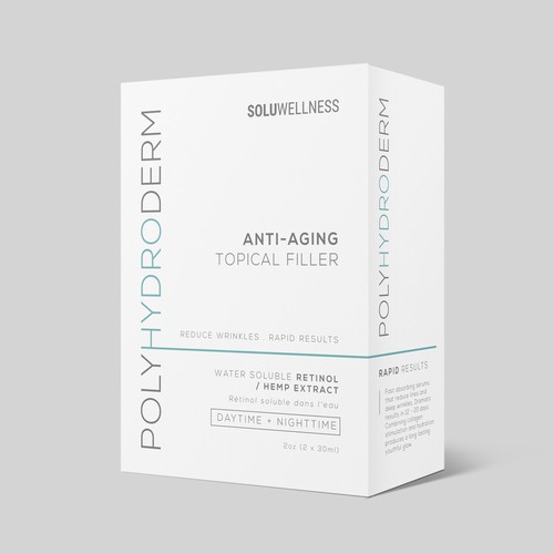 Create a Box Design for a Breakthrough Anti-Aging Facial Serum Design by intanamir