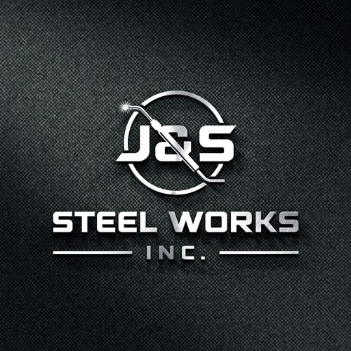 Welding shop fabrication logo Design by Lyna™