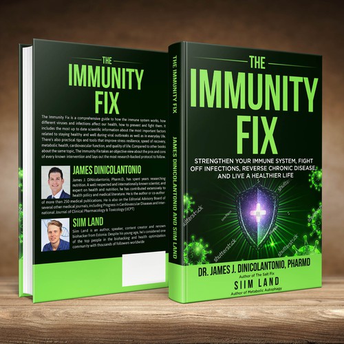 Health Immune System Book Design by studio02