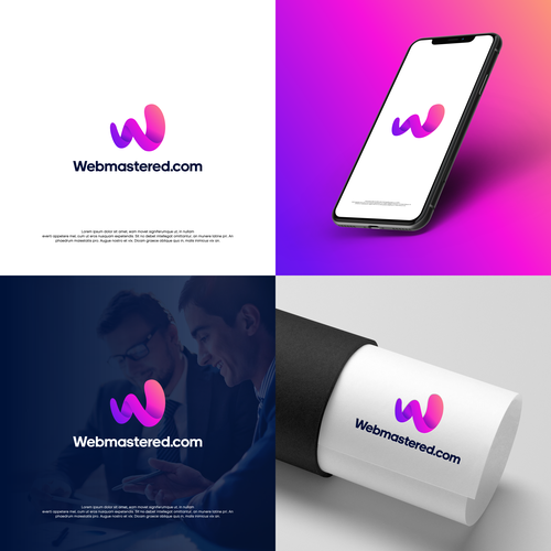 A logo and brand identity for a Web Design Agency Design by udarabulan