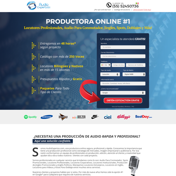 Design by Abura titled "Landing Page Design"