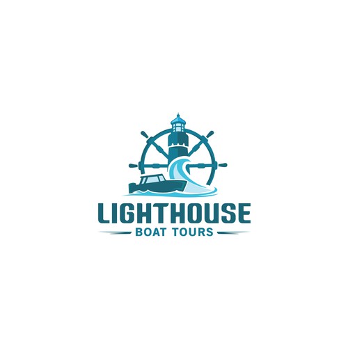 Lighthouse Boat Tours Design by angelstranger