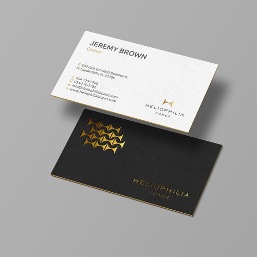 Luxury Custom Home Builder Business Cards needed Design by Azzedine D