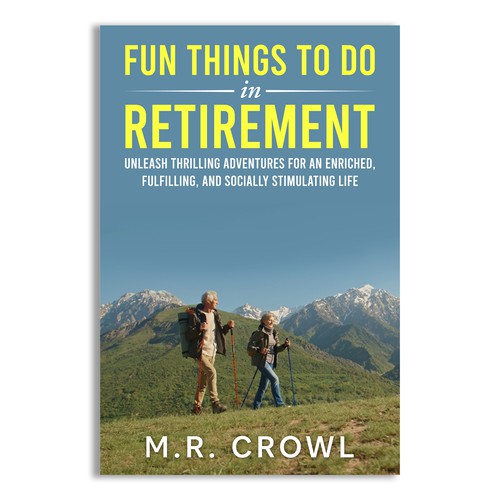 Design an illustration showing fun activities in retirement for retired senior citizens. Design by Unboxing Studio