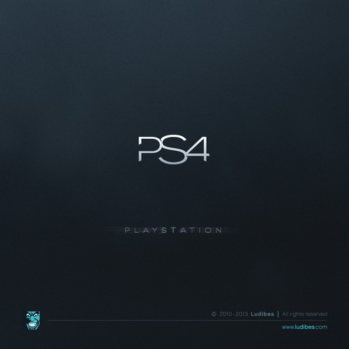 Community Contest: Create the logo for the PlayStation 4. Winner receives $500! Design by ludibes