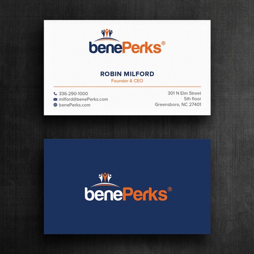 Biz Cards for fast growing company Diseño de Felix SH