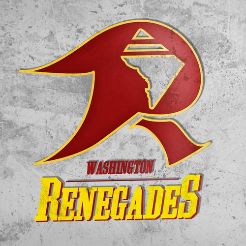 Community Contest: Rebrand the Washington Redskins  Design by Rockmade Studio