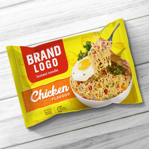 Fresh Identity for Instant noodles Design by mwirdan