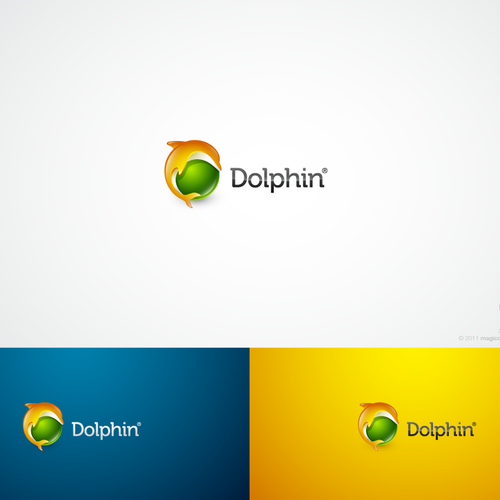 New logo for Dolphin Browser Design by magico