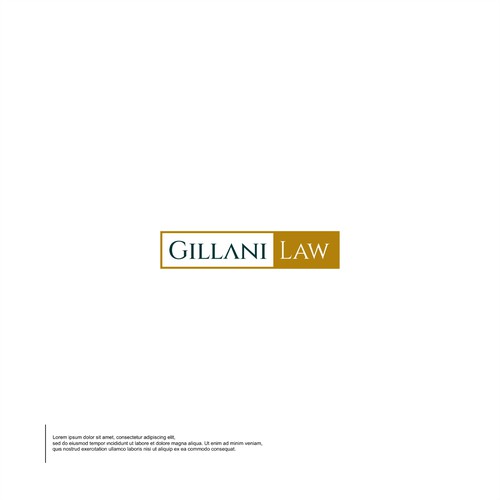 Gillani Law Firm Design by Alene.