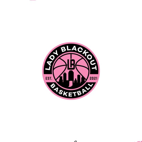 Creative Girls Youth Basketball Team Logo Design von bondeng17