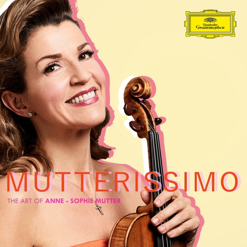 Illustrate the cover for Anne Sophie Mutter’s new album Design by Vicente Vanegas