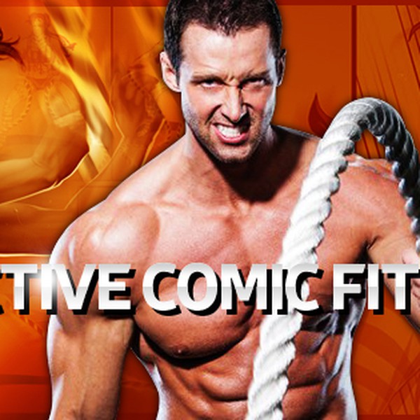 Get creative, go 3D capture our comic fitness art where "imagination has no limitations"