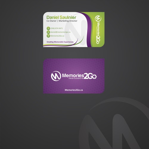 Create a business card for Luxurious Photo Booth Rentals! Design by miljandesign