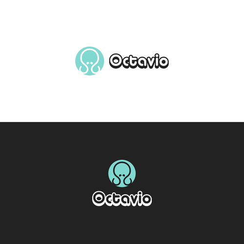 Black silhouette logo and mascot design for AI startup for trades Design by BALAKOSA