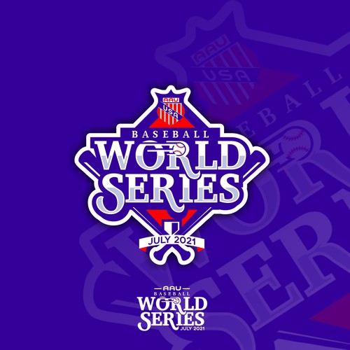 World Series Baeball design with several other logos designs to follow! Design by dinoDesigns