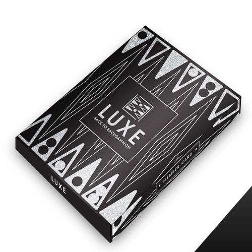 Design a box for all LUXE members cards. This card is recieved and used by all Luxe members. Design by Aleksey Osh