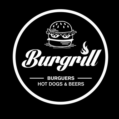 Burgrill - Burguers, Hot Dogs & Beers | Logo design contest