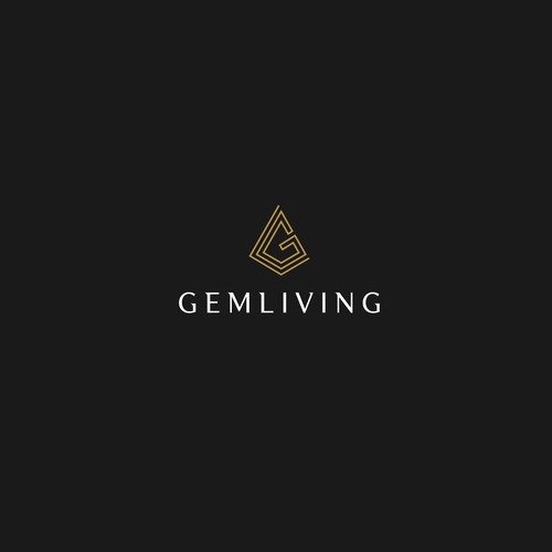 Geometrical, minimalist, modern brand design for Gem Living Design by rayhanabir ™