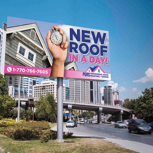 Catchy Billboard Design Design by pafofo99