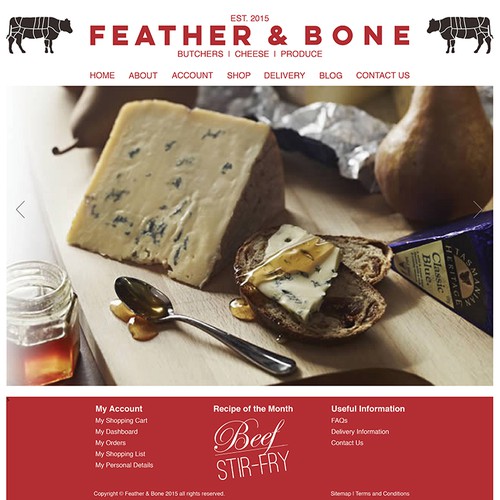 Web page design contest entry by Little Happy Co.