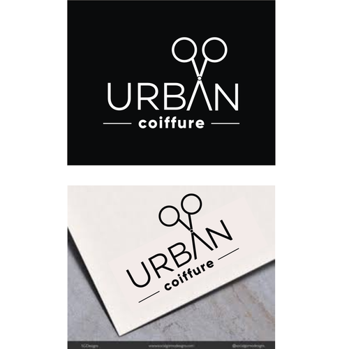 Urban Coiffure - the modern hairdresser Design by Jeck ID