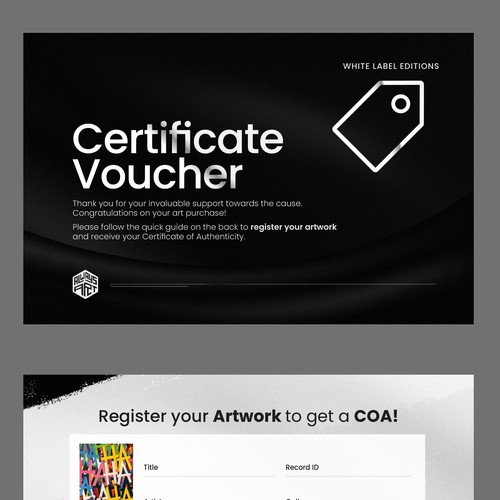 Certificate Voucher Design by Black-Pepper