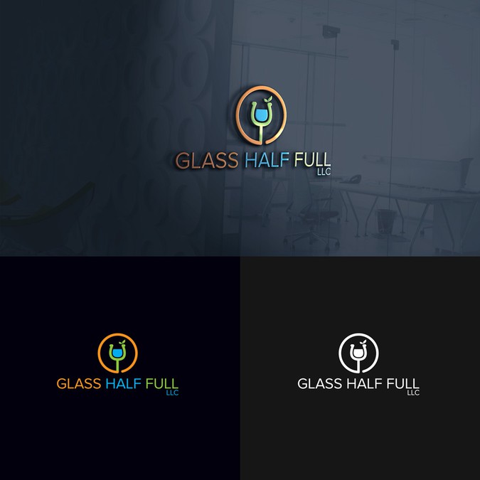 Glass Half Full Logo & business card contest