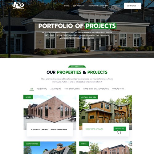 **Upgrade** existing website.  Tons of High Res existing imagery! Design by FuturisticBug