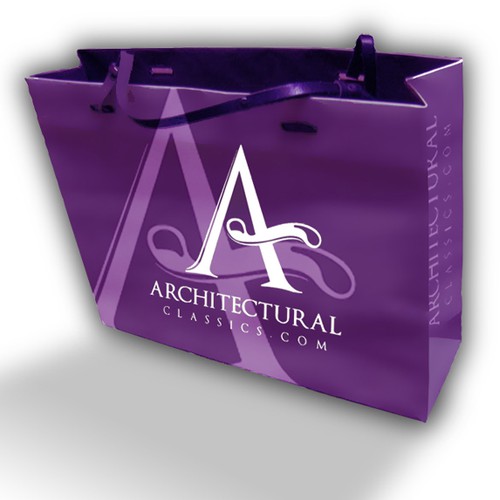 Carrier Bag for ArchitecturalClassics.com (artwork only) デザイン by Someartyguy