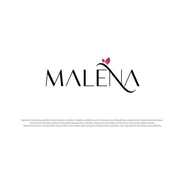 Design by Ayish@4life titled "LOGO FOR MODERN RESTAURANT"